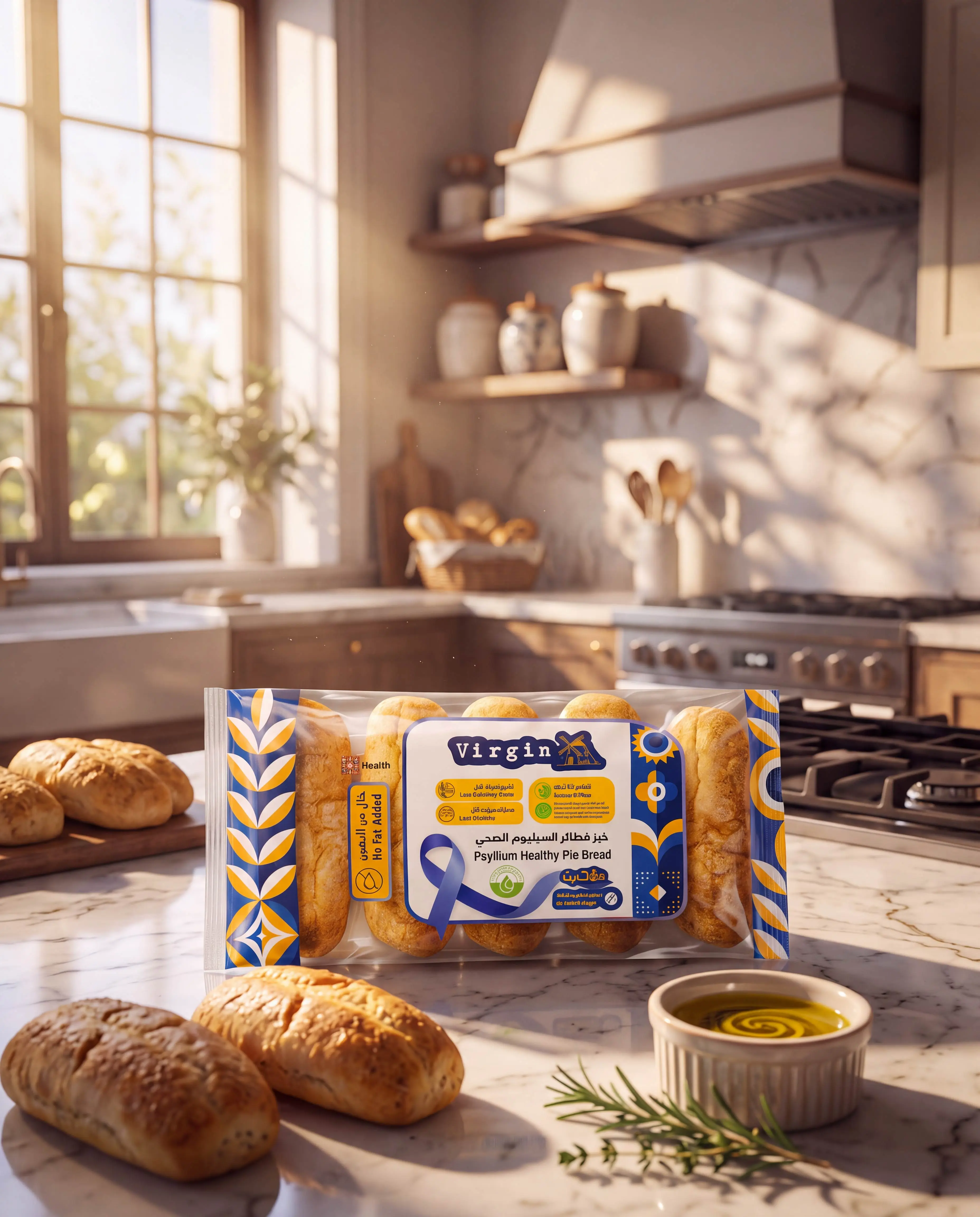 Psyllium Healthy Pie Bread 